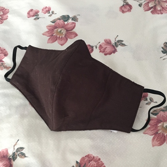 Maxim | Made in Canada Other - Dark Brown Solid: Quality Face Mask